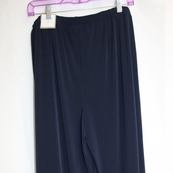 NWTS Chioc's Wide Leg Knit Kit Palazzo Lounge Pants Chico's size 2 or Large - Picture 3 of 5